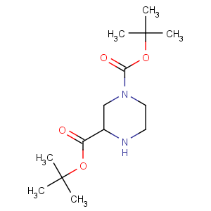 CAS No:438631-75-5 ditert-butyl piperazine-1,3-dicarboxylate