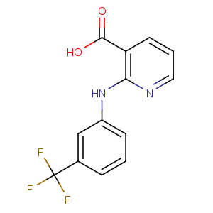 CAS No:4394-00-7 2-[3-(trifluoromethyl)anilino]pyridine-3-carboxylic acid