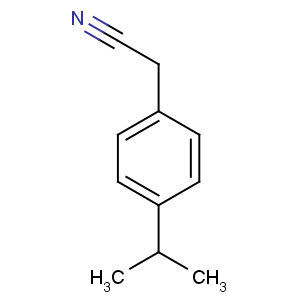 CAS No:4395-87-3 2-(4-propan-2-ylphenyl)acetonitrile