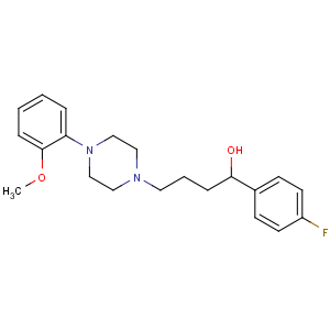 CAS No:442-03-5 1-(4-fluorophenyl)-4-[4-(2-methoxyphenyl)piperazin-1-yl]butan-1-ol