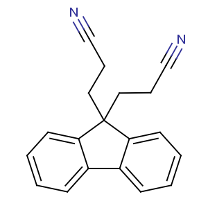 CAS No:4425-97-2 3-[9-(2-cyanoethyl)fluoren-9-yl]propanenitrile