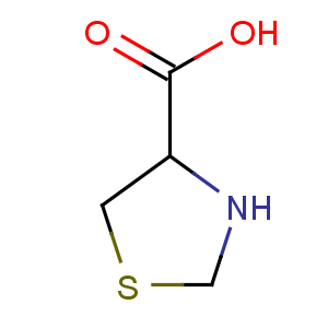 CAS No:444-27-9 1,3-thiazolidine-4-carboxylic acid