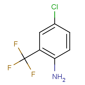 CAS No:445-03-4 4-chloro-2-(trifluoromethyl)aniline