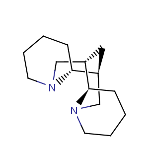 CAS No:446-95-7 7,14-Methano-2H,6H-dipyrido[1,2-a:1',2'-e][1,5]diazocine,dodecahydro-, (7S,7aR,14S,14aR)-