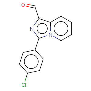CAS No:446269-62-1 3-(4-Chlorophenyl)imidazo[1.5-a]pyridine-1-carboxaldehyde