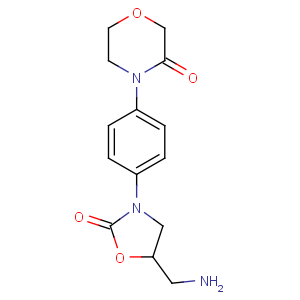 CAS No:446292-10-0 4-[4-[(5S)-5-(aminomethyl)-2-oxo-1,<br />3-oxazolidin-3-yl]phenyl]morpholin-3-one
