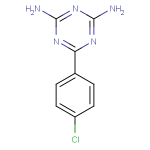 CAS No:4514-53-8 6-(4-chlorophenyl)-1,3,5-triazine-2,4-diamine