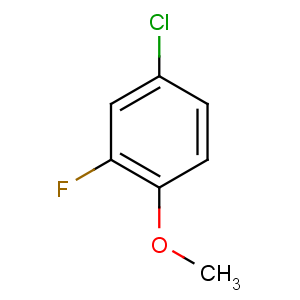 CAS No:452-09-5 4-chloro-2-fluoro-1-methoxybenzene