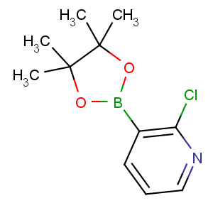 CAS No:452972-11-1 2-chloro-3-(4,4,5,5-tetramethyl-1,3,2-dioxaborolan-2-yl)pyridine