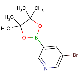 CAS No:452972-13-3 3-bromo-5-(4,4,5,5-tetramethyl-1,3,2-dioxaborolan-2-yl)pyridine