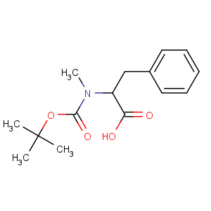 CAS No:4530-18-1 2-[methyl-[(2-methylpropan-2-yl)oxycarbonyl]amino]-3-phenylpropanoic<br />acid