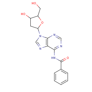 CAS No:4546-72-9 N-[9-[(2R,4S,<br />5R)-4-hydroxy-5-(hydroxymethyl)oxolan-2-yl]purin-6-yl]benzamide