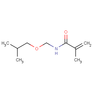 CAS No:4548-27-0 2-methyl-N-(2-methylpropoxymethyl)prop-2-enamide