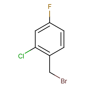 CAS No:45767-66-6 1-(bromomethyl)-2-chloro-4-fluorobenzene