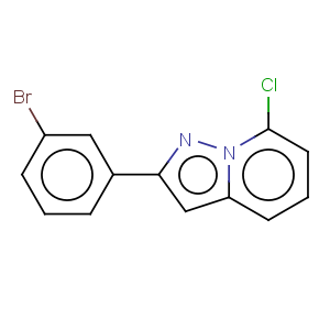 CAS No:460079-44-1 Pyrazolo[1,5-a]pyridine, 2-(3-bromophenyl)-7-chloro-