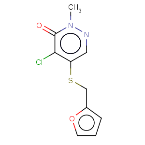 CAS No:465514-01-6 3(2H)-Pyridazinone,4-chloro-5-[(2-furanylmethyl)thio]-2-methyl-