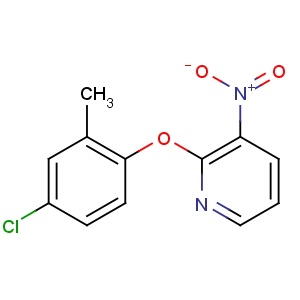 CAS No:465514-31-2 2-(4-chloro-2-methylphenoxy)-3-nitropyridine