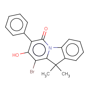 CAS No:465540-82-3 9-Bromo-8-hydroxy-10,10-dimethyl-7-phenyl-10H-pyrido[1,2-a]indol-6-one