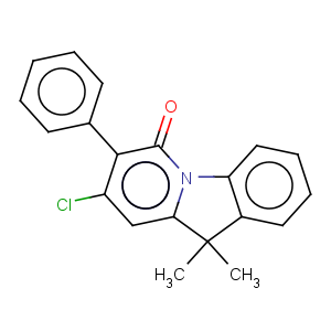 CAS No:465540-84-5 8-Chloro-10,10-dimethyl-7-phenyl-10H-pyrido[1,2-a]indol-6-one