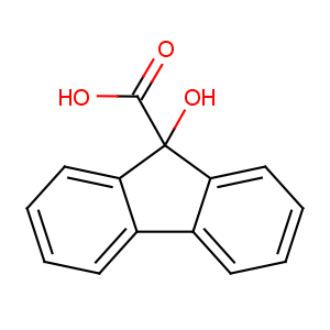 CAS No:467-69-6 9-hydroxyfluorene-9-carboxylic acid
