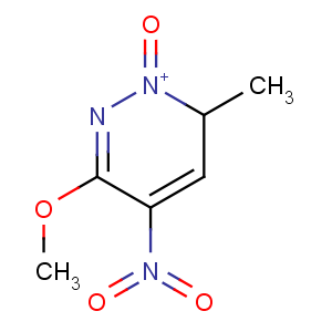 CAS No:4683-87-8 3-methoxy-6-methyl-4-nitro-1-oxo-1,6-dihydropyridazin-1-ium