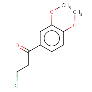 CAS No:4693-38-3 1-Propanone,3-chloro-1-(3,4-dimethoxyphenyl)-
