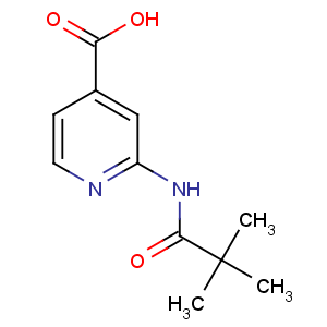 CAS No:470463-34-4 2-(2,2-Dimethyl-propionylamino)-isonicotinic acid