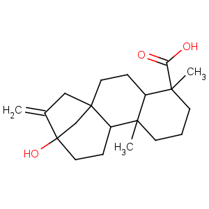 CAS No:471-80-7 Kaur-16-en-18-oic acid,13-hydroxy-, (4a)-