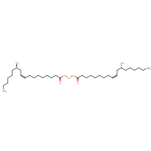 CAS No:4722-99-0 9-Octadecenoic acid,12-hydroxy-, barium salt (2:1), (9Z,12R)-