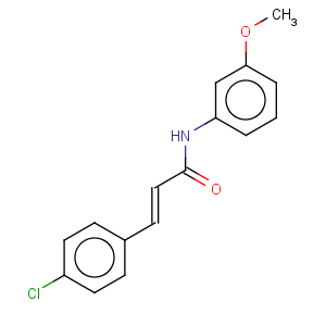 CAS No:472981-92-3 2-Propenamide,3-(4-chlorophenyl)-N-(3-methoxyphenyl)-