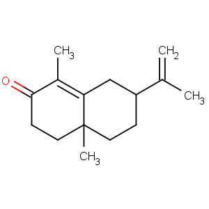 CAS No:473-08-5 (4aS,7R)-1,4a-dimethyl-7-prop-1-en-2-yl-3,4,5,6,7,<br />8-hexahydronaphthalen-2-one