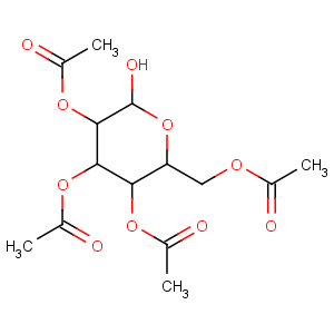 CAS No:47339-09-3 [(2R,3S,4S,5R)-3,4,5-triacetyloxy-6-hydroxyoxan-2-yl]methyl acetate