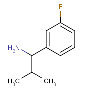 CAS No:473733-18-5 (1R)-1-(3-fluorophenyl)-2-methylpropan-1-amine