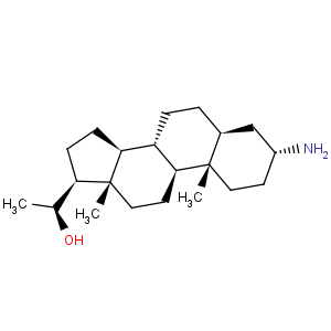CAS No:474-44-2 Pregnan-20-ol,3-amino-, (3a,5a,20S)- (9CI)