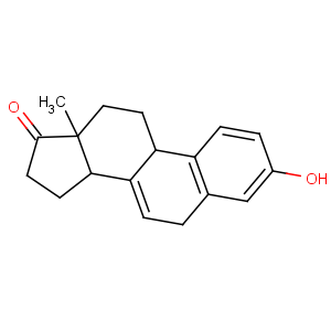 CAS No:474-86-2 (9S,13S,14S)-3-hydroxy-13-methyl-9,11,12,14,15,<br />16-hexahydro-6H-cyclopenta[a]phenanthren-17-one