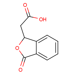 CAS No:4743-58-2 2-(3-oxo-1H-2-benzofuran-1-yl)acetic acid