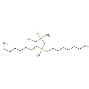 CAS No:475213-03-7 (chloro-ethyl-methyl-silyl)methyl-methyl-dioctyl-silane