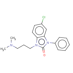 CAS No:4755-59-3 2H-Benzimidazol-2-one,5-chloro-1-[3-(dimethylamino)propyl]-1,3-dihydro-3-phenyl-