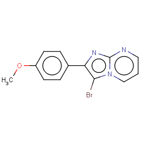 CAS No:478043-89-9 Imidazo[1,2-a]pyrimidine,3-bromo-2-(4-methoxyphenyl)-