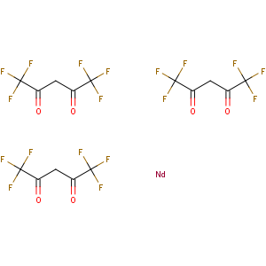 CAS No:47814-18-6 Neodymium hexafluoropentanedionate,dihydrate