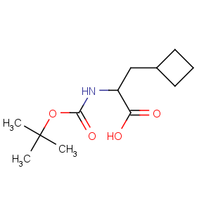 CAS No:478183-61-8 (2R)-3-cyclobutyl-2-[(2-methylpropan-2-yl)oxycarbonylamino]propanoic<br />acid