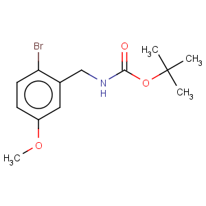 CAS No:478375-35-8 (2-bromo-5-methoxy-benzyl)-carbamic acid tert-butyl ester