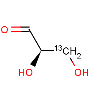 CAS No:478529-50-9 Propanal-3-13C,2,3-dihydroxy-, (2R)- (9CI)