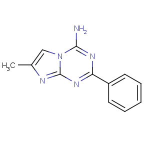 CAS No:478813-62-6 7-methyl-2-phenylimidazo[1,2-a][1,3,5]triazin-4-amine