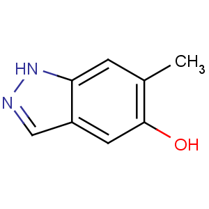 CAS No:478832-60-9 6-methyl-1H-indazol-5-ol
