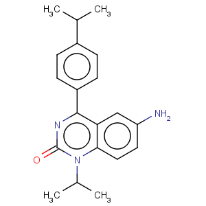 CAS No:478963-35-8 6-amino-1-(propan-2-yl)-4-[4-(propan-2-yl)phenyl]quinazolin-2(1H)-one