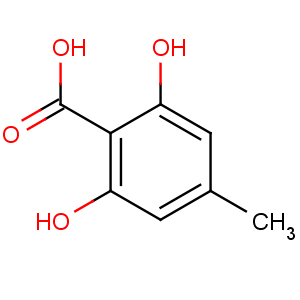 CAS No:480-67-1 2,6-dihydroxy-4-methylbenzoic acid