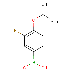 CAS No:480438-54-8 (3-fluoro-4-propan-2-yloxyphenyl)boronic acid