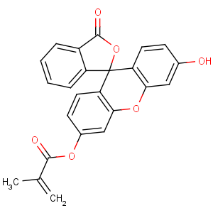 CAS No:480439-15-4 (6'-hydroxy-3-oxospiro[2-benzofuran-1,9'-xanthene]-3'-yl)<br />2-methylprop-2-enoate