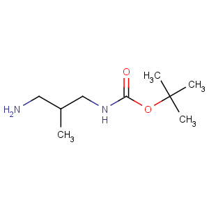 CAS No:480452-05-9 tert-butyl N-(3-amino-2-methylpropyl)carbamate